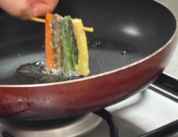 한식조리기능사 실기시험 준비 - 지짐누름적