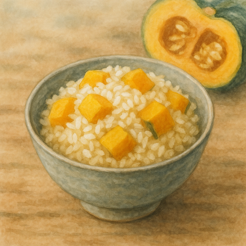 호박-쌀밥-궁합