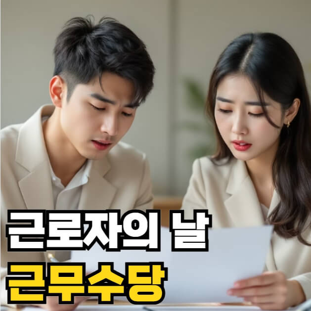 근로자의날 근무수당