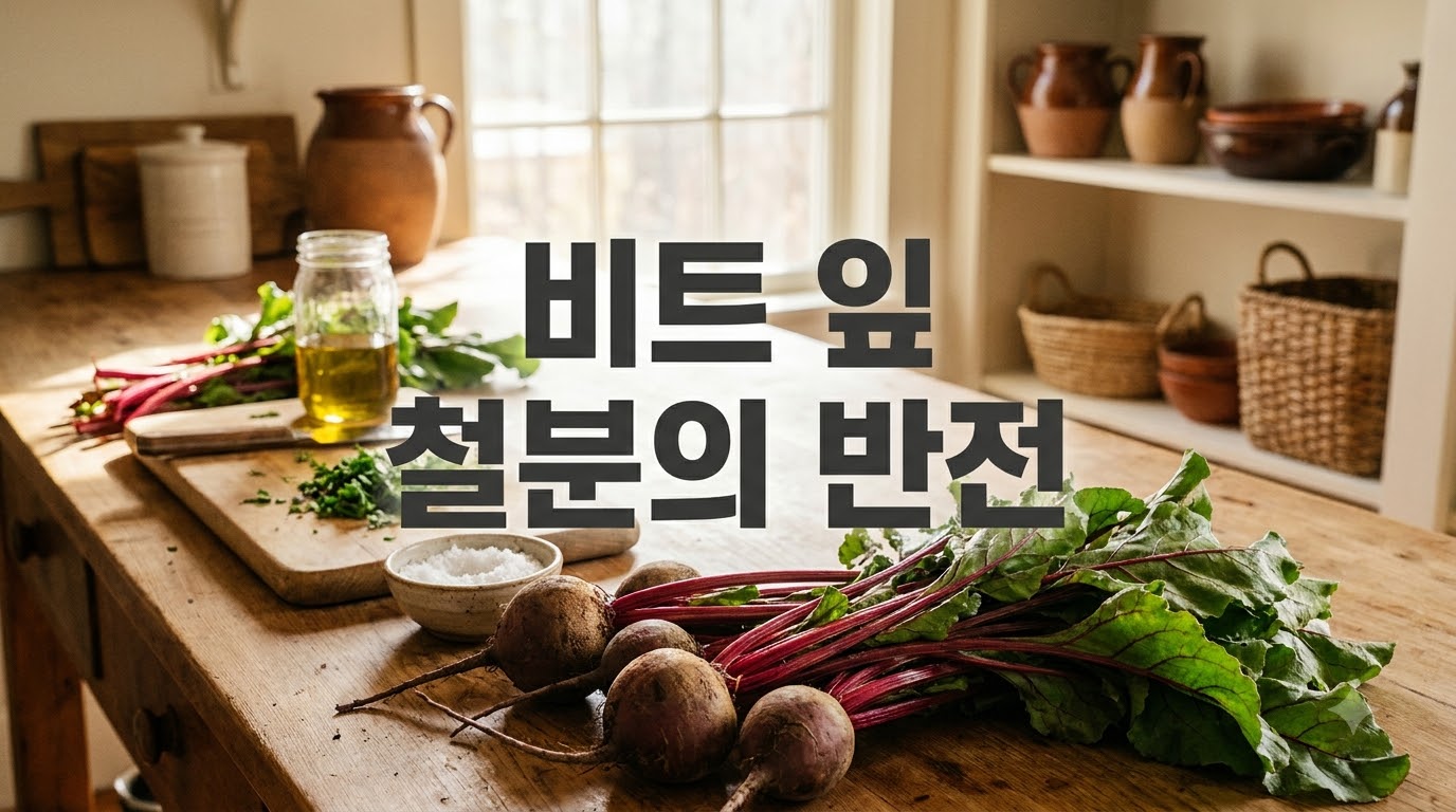 비트 잎 철분의 반전