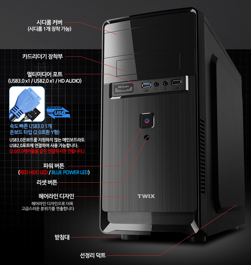 ABKO NCORE Twix USB3.0