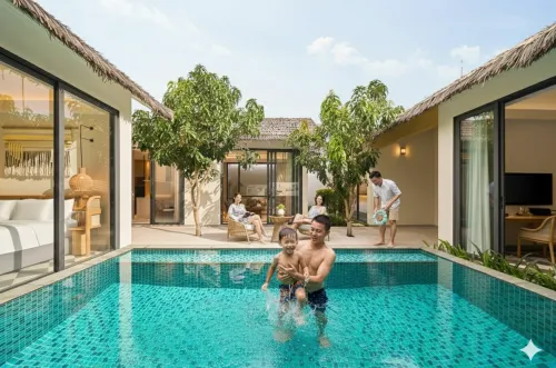 푸꾸옥-가족여행-최적-숙소-키즈클럽-전경