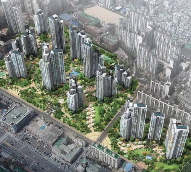 서울-최고가-아파트-래미안대치팰리스1단지-모습