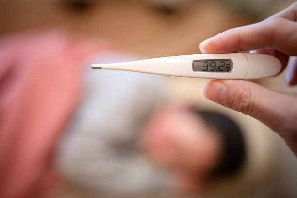 아이 열나는 사진