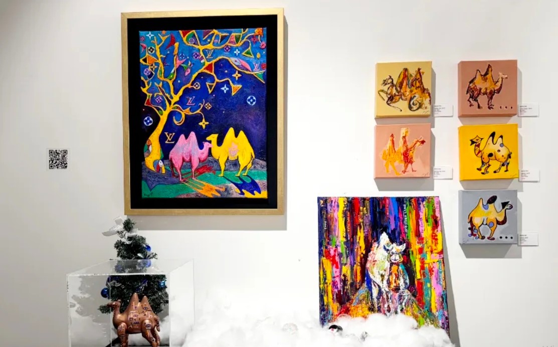 윤송아 작가 <꿈꾸는 낙타>