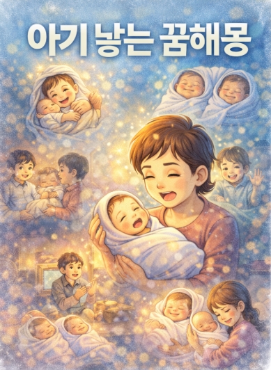 아기 낳는 꿈해몽! 태몽 재물 등 유형별 10가지 총정리!
