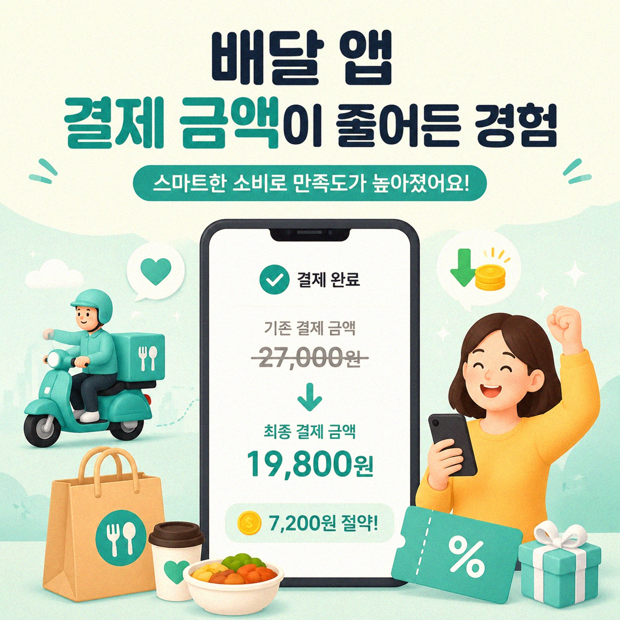 배달 음식 주문 습관을 바꾸고 달라진 점들