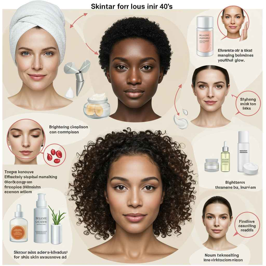 40대 피부 생기 되찾는 비법