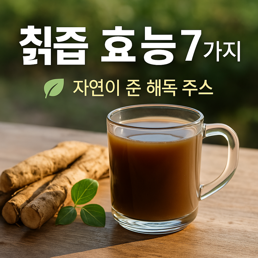 칡즙 효능 7가지와 부작용, 제대로 알고 마시자