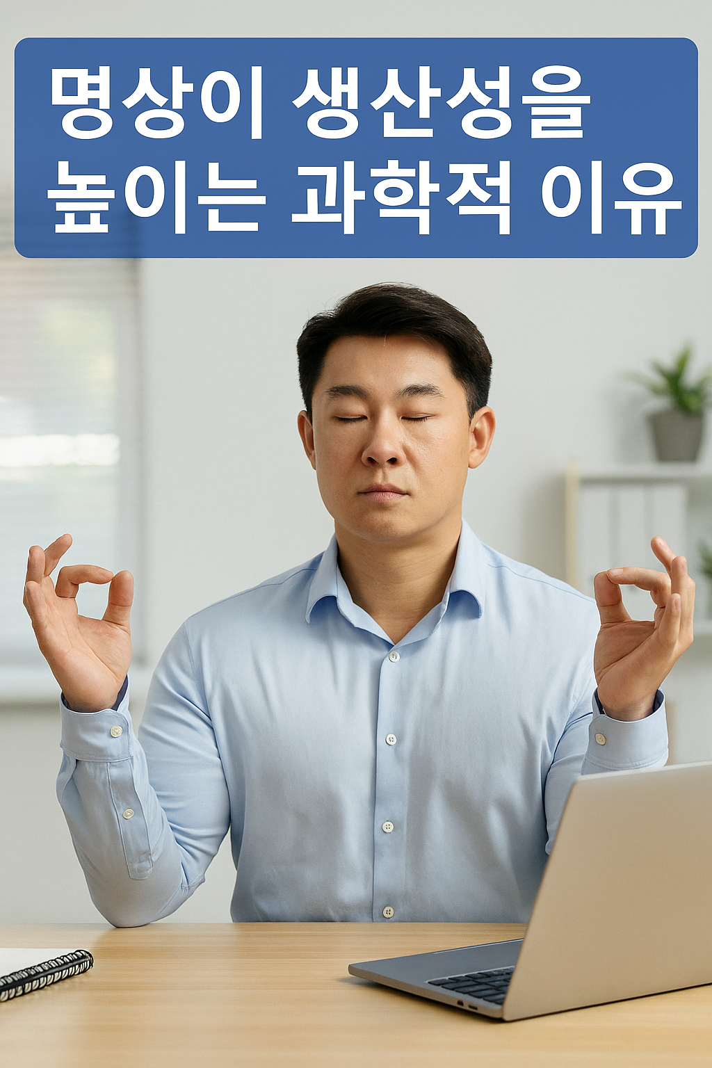 명상이 생산성을 높이는 과학적 이유
