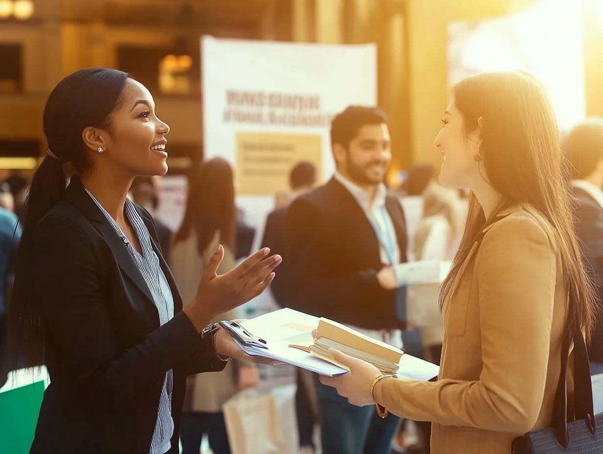 취업 박람회에서 성공하려면? 기업 담당자에게 인상 남기는 7가지 비법
