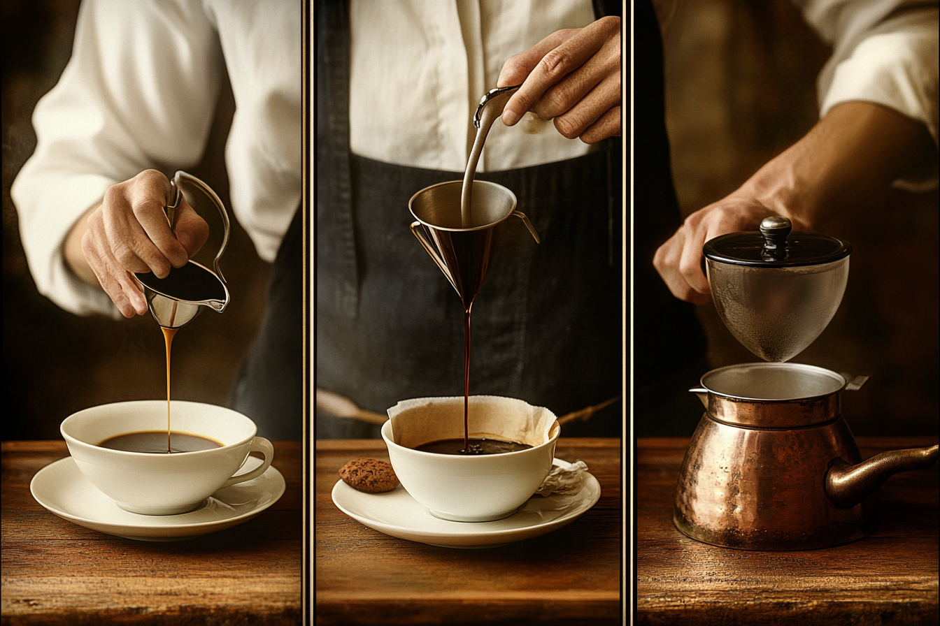 각 국가별 커피 스타일과 방식