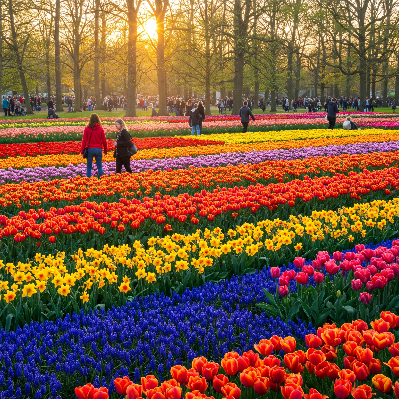 네덜란드 큐겐호프 튤립 축제