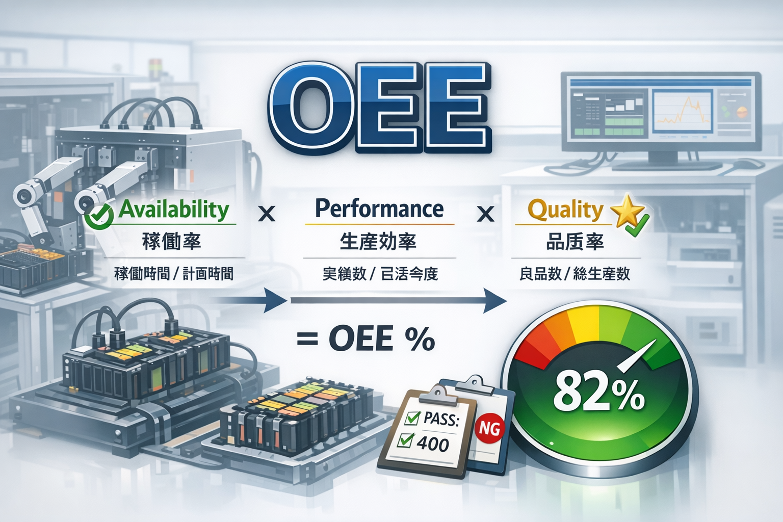 설비종합효율(OEE)