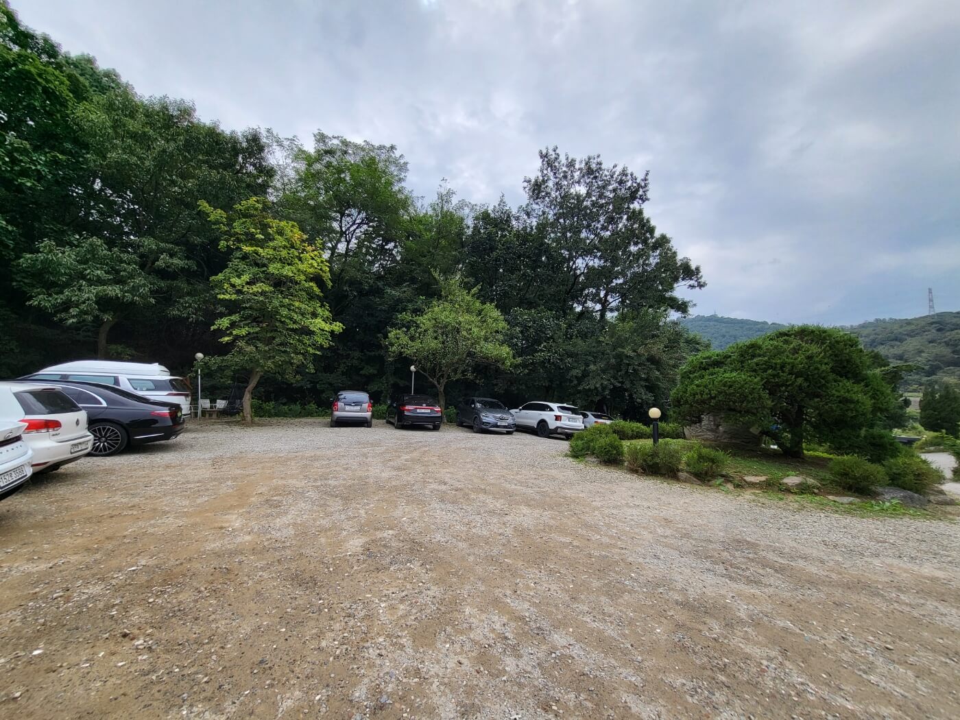 달맞이 흑두부 주차장