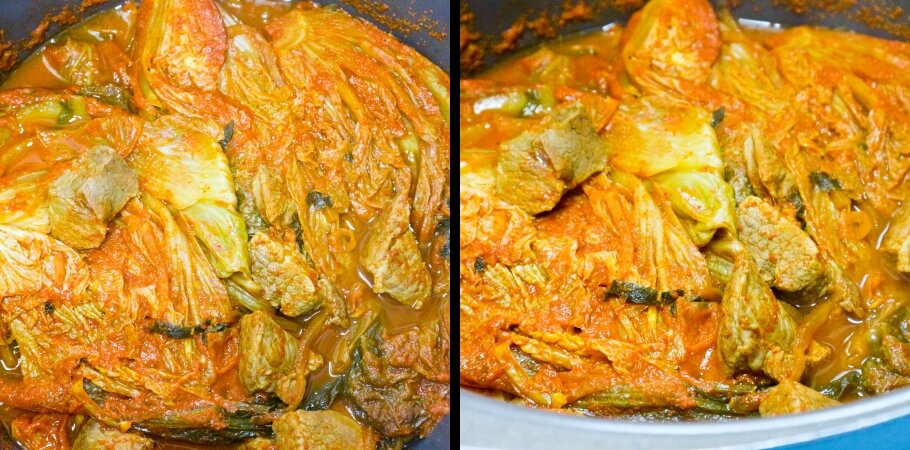 돼지고기-김치찜-황금레시피-완성