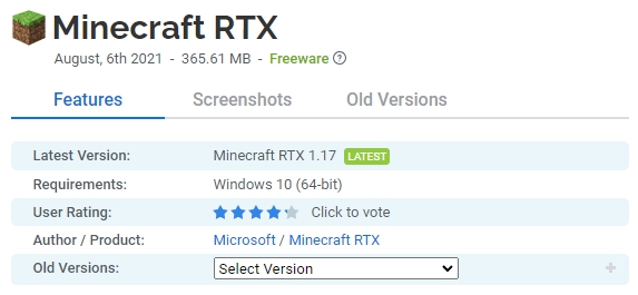 Minecraft-RTX