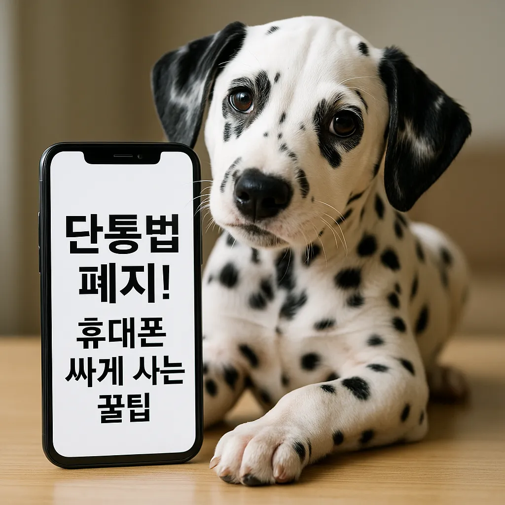 📱 단통법 폐지 후 지금 안 사면 손해! 휴대폰 싸게 사는 꿀팁