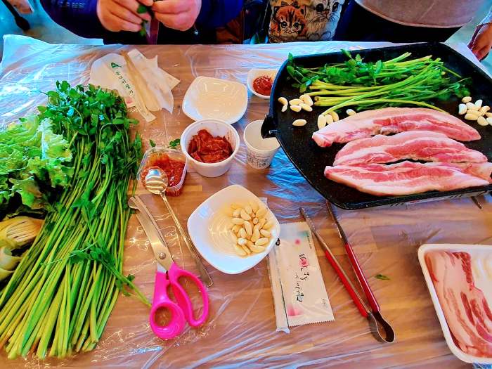 6시내고향 울산 미나리삼겹살 맛집