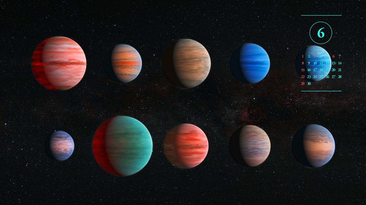 04 뜨거운 목성 A - 2025년6월 노트북배경화면