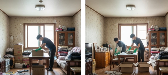 나주 고독사청소중