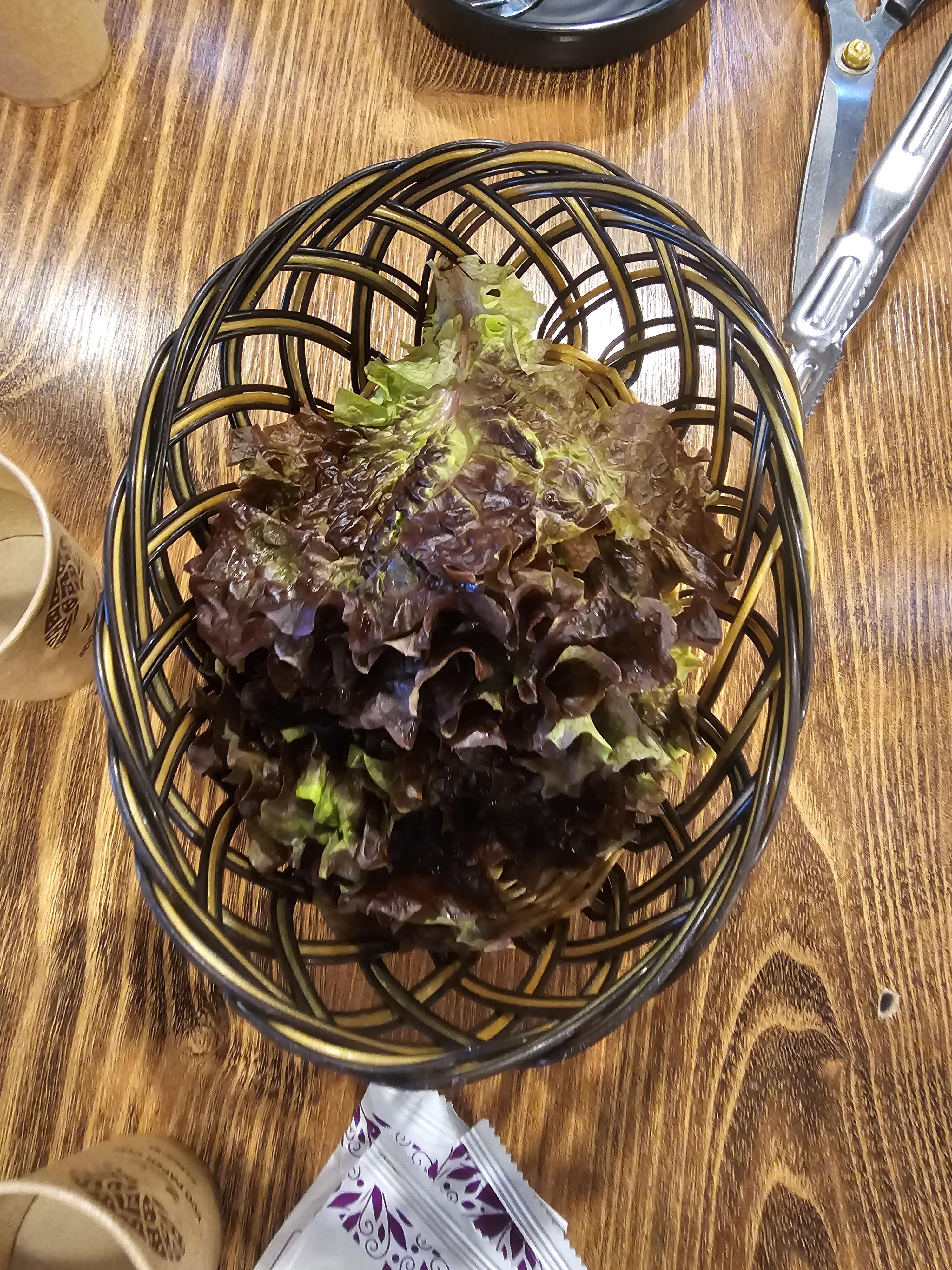 인천_청라_황제갈비살_상추