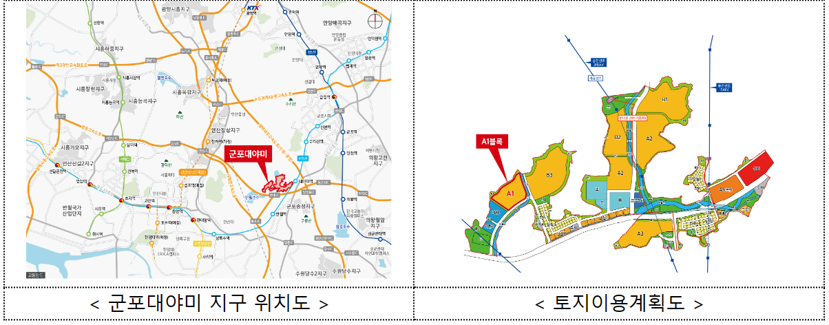 뉴:홈 사전청약 군포대야미 지구
