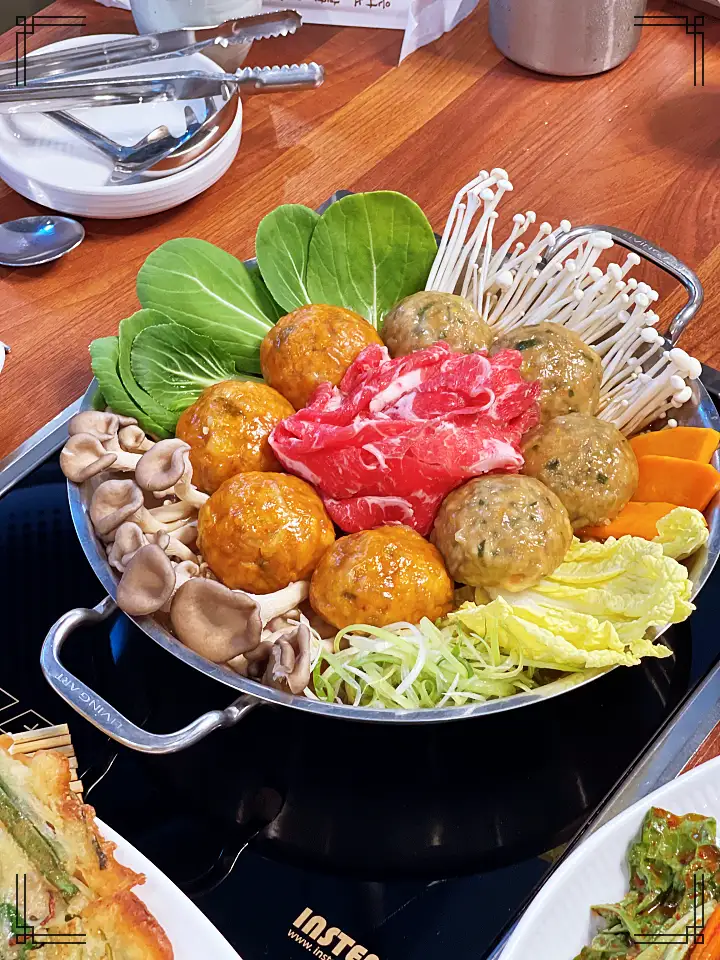 인천 부평역 샤브샤브집 꽃송이 굴림만두 전골 맛있으면 0칼로리 맛집 추천