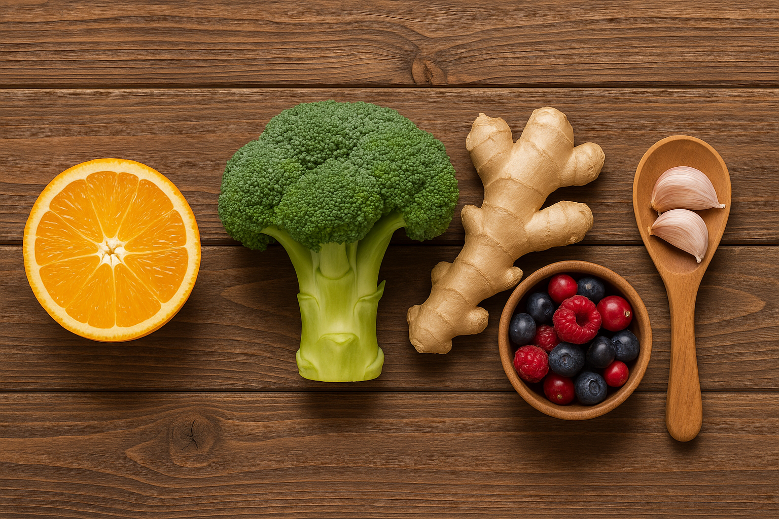 면역력 강화를 위한 식품 Best 5