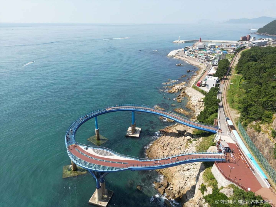 청사포 다릿돌전망대