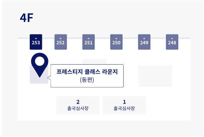 대한항공 프레스티지 클럽 라운지 동편