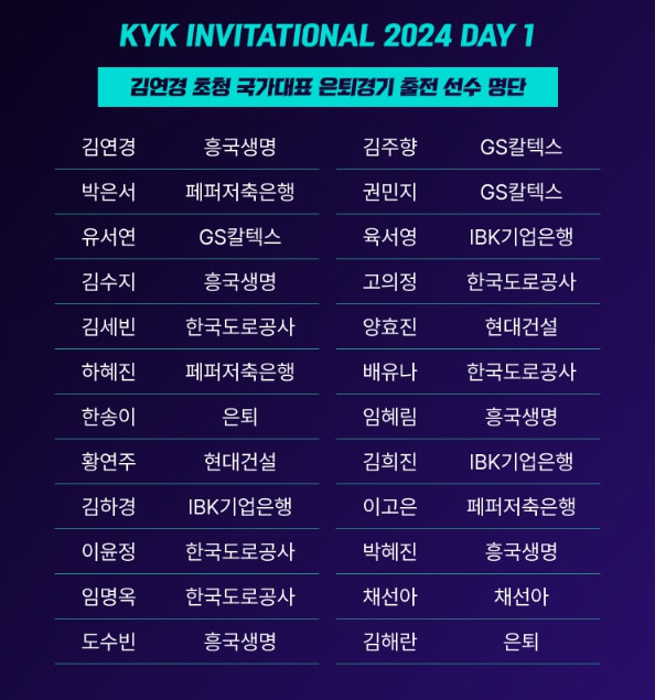 김연경 국가대표 은퇴경기