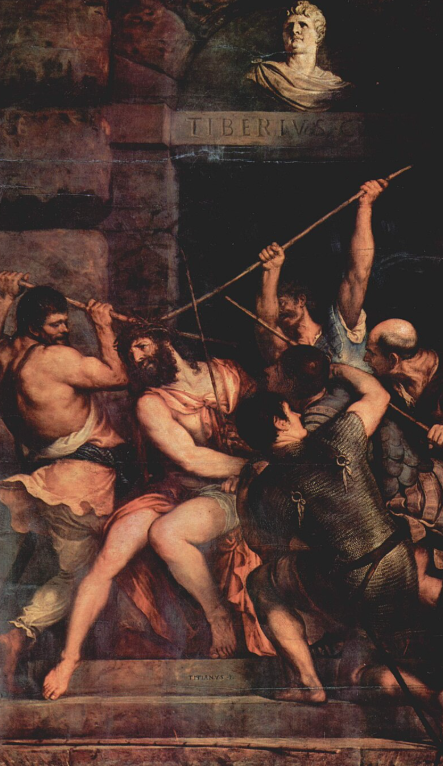 가시면류관을 쓰는 그리스도