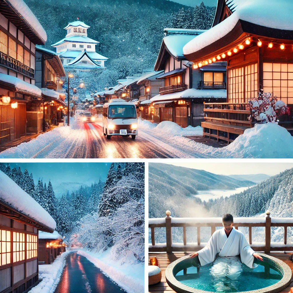 일본의 겨울 이미지