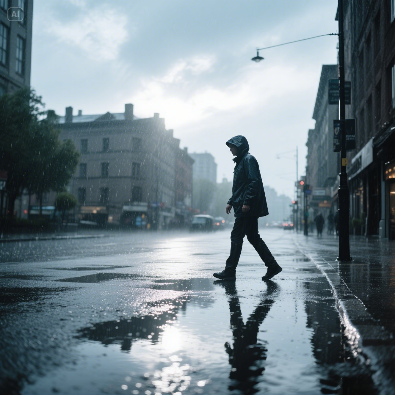 임시 방수법으로 신발 보호하기