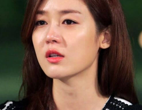 성유리 눈물