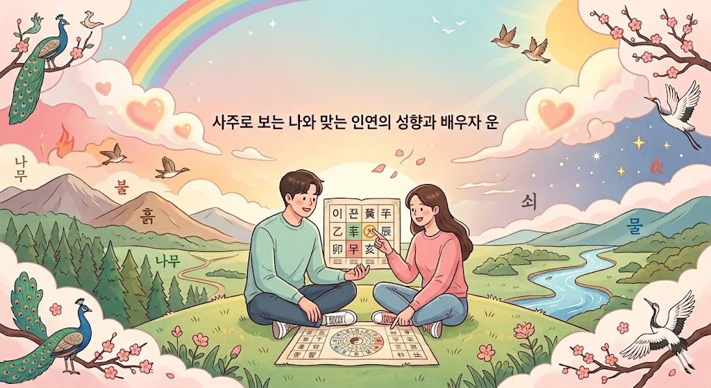 사랑의 기상도: 사주로 보는 나와 맞는 인연의 성향과 배우자 운
