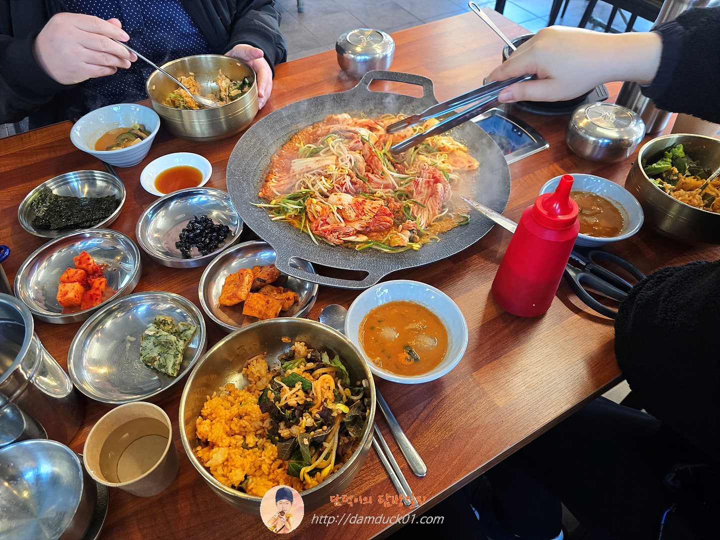 두루치기정식 (된장찌개 + 야채비빔밥)