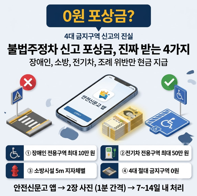 불법주차 신고 포상금