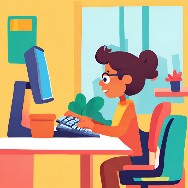 국세-지방세-완납-증명서-온라인-신청-하는-여자-이미지