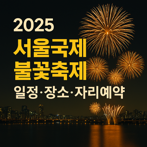 여의도 불꽃축제 2025