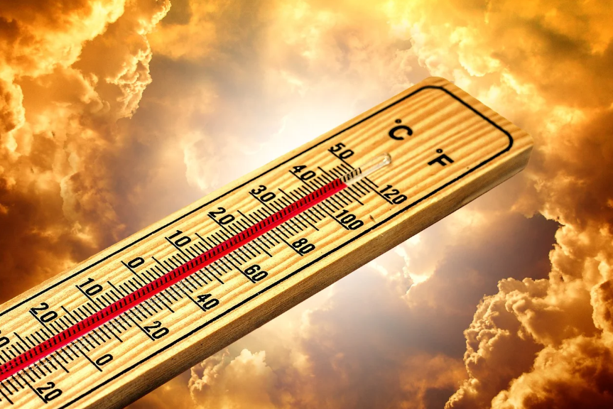 Thermometer, Summer, Hot