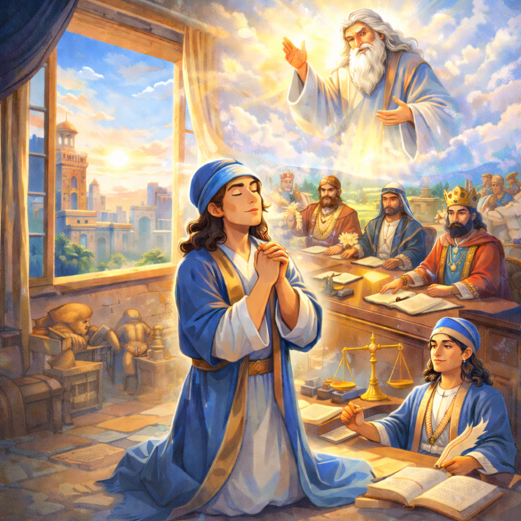 기도로 여는 형통의 문(단 6:10, 23)