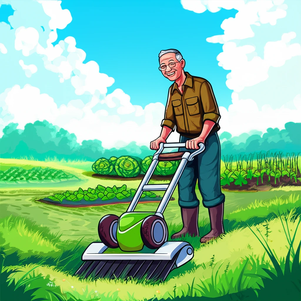 2025 전북 농업, 자연분해 멀칭제..