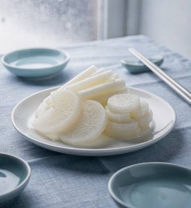 겨울철 무우 보관법