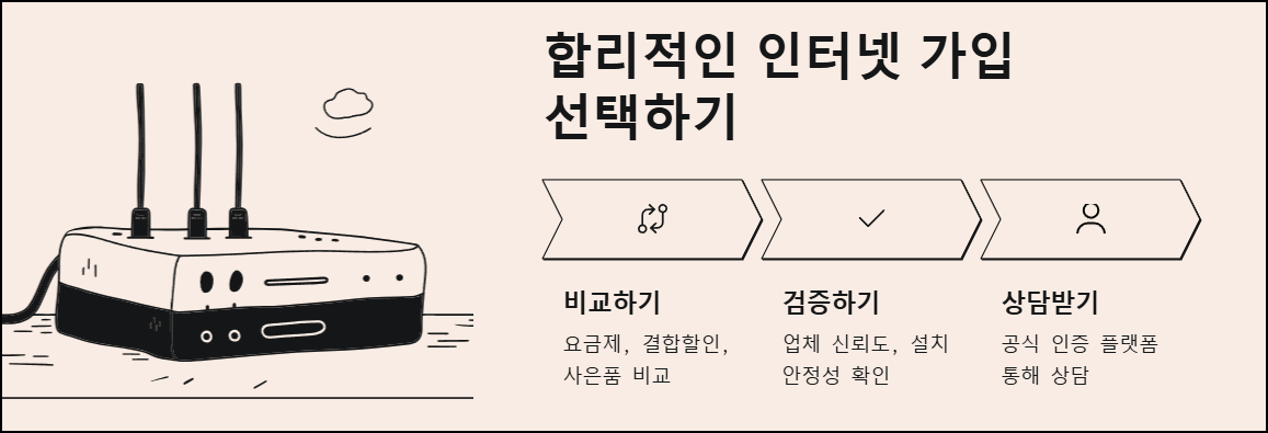 마무리하며: 합리적인 인터넷 가입 선택하기