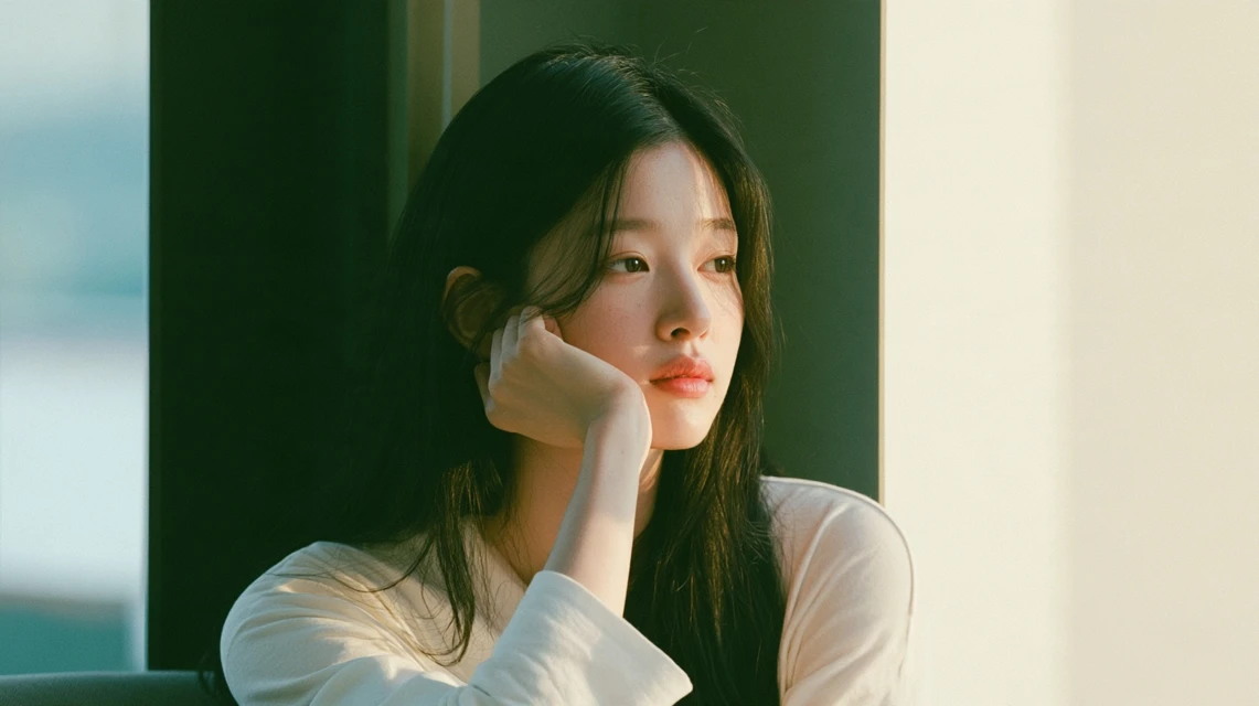 특정 인물 때문에 모임 참석이 부담스러운 사람의 모습