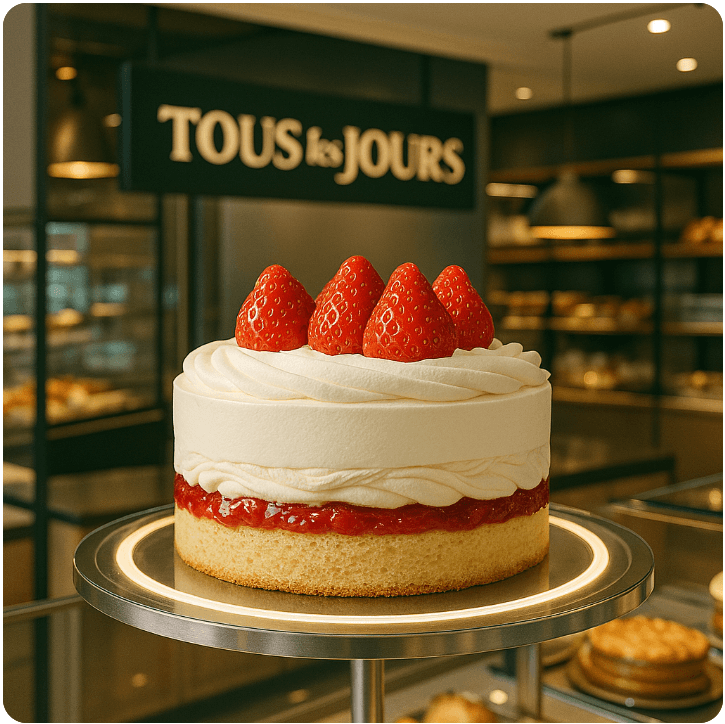 뚜레쥬르 스트로베리 퀸 선물하기 디저트2