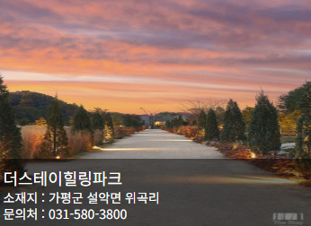 아침고요 수목원 오색별빛정원전