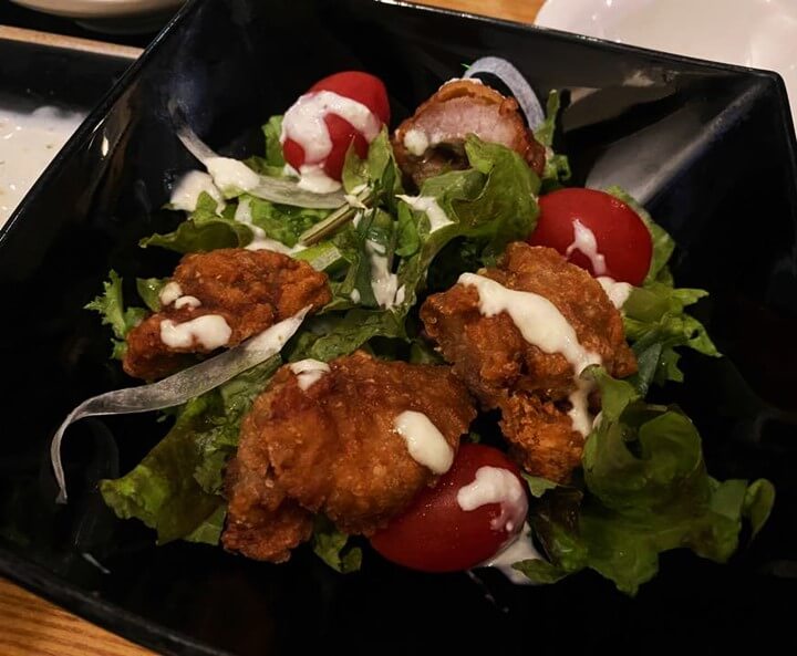 서비스-치킨샐러드